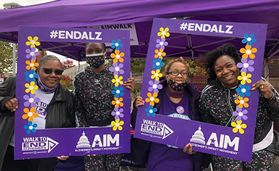 TMNAS employees at the #ENDALZ event
